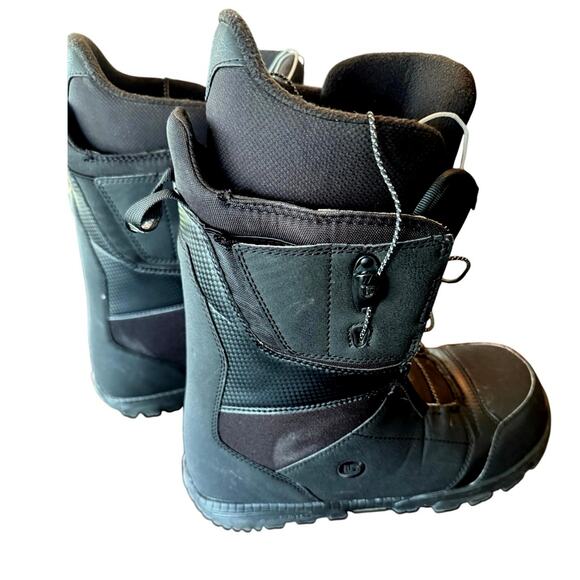 BURTON Men's MOTO SPEEDZONE Snowboarding Boots - Black - US Size 12 - Picture 1 of 13